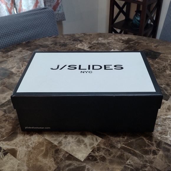 JSlides Genuine Shearling Slides - Picture 13 of 14